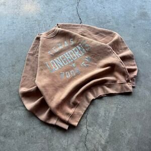 Vintage Rustic Texas Longhorns Crewneck